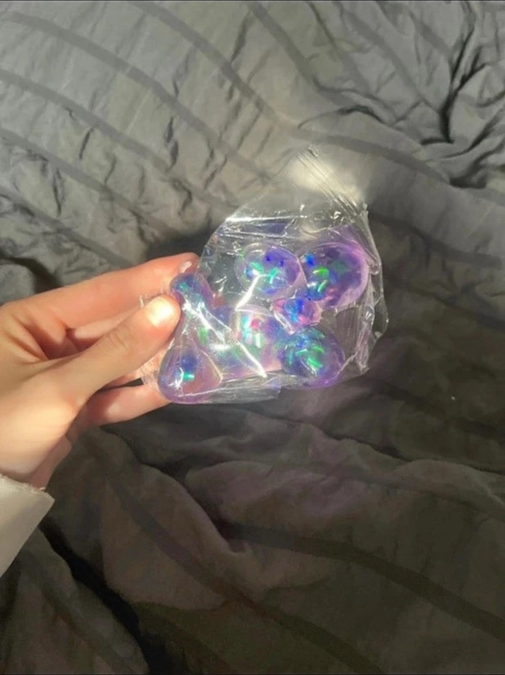 Iridescent Purple & Blue Accessory